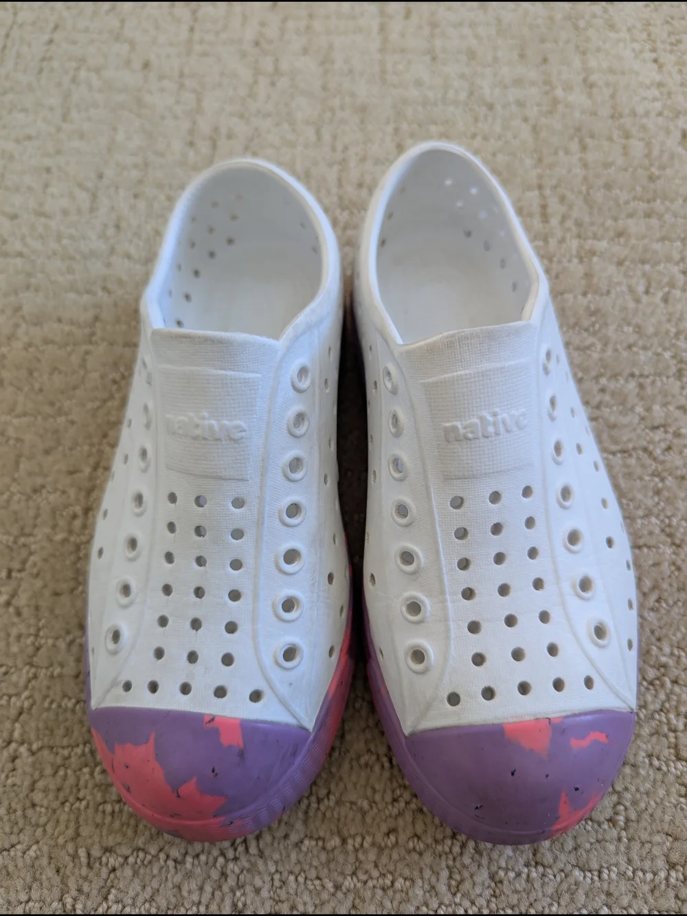 Native Jefferson Shoes Kids 13 Slip On Water Beach Sneakers Lightweight Washable